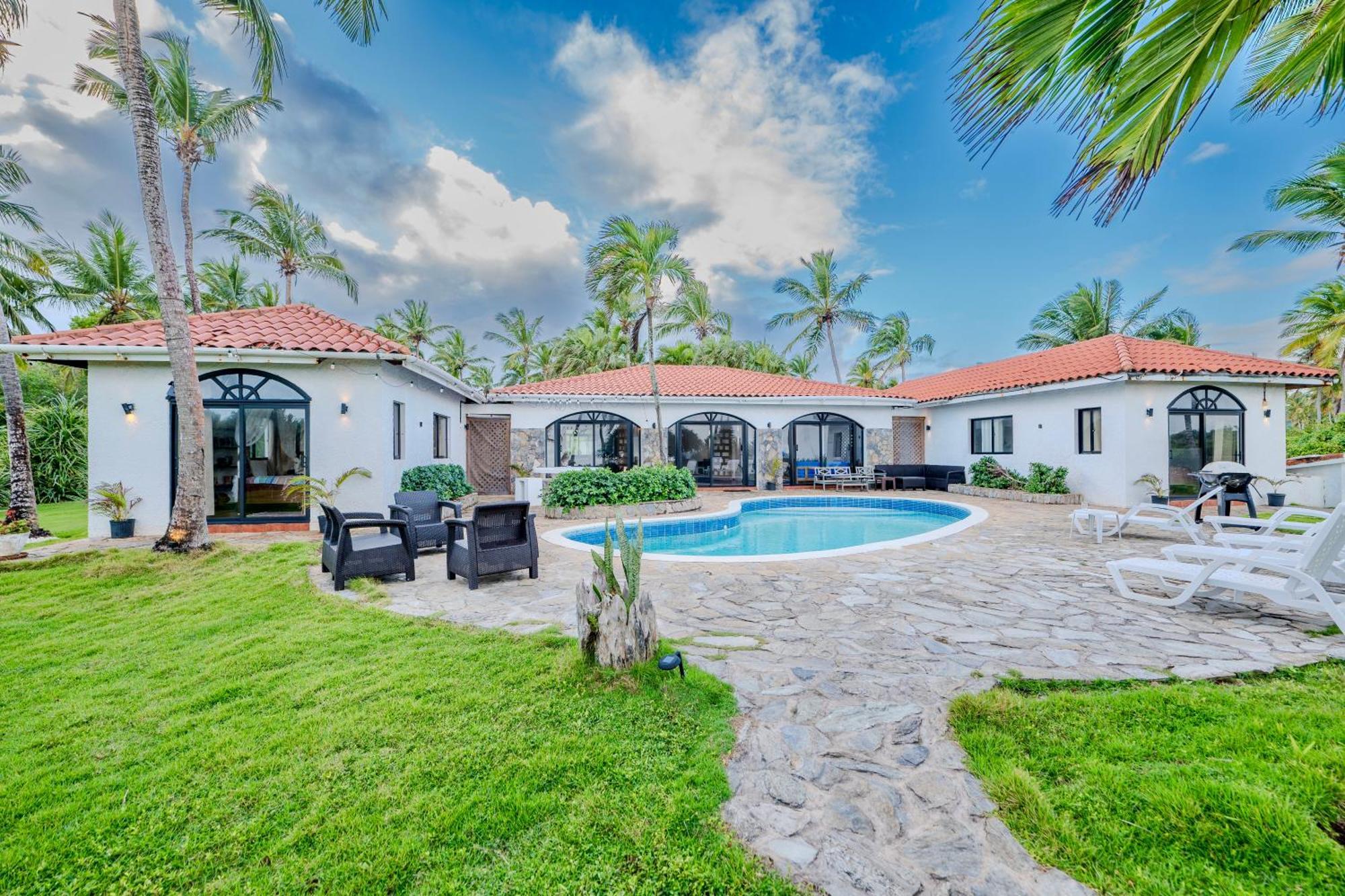 Palm House - Luxury Villa - Samana - Ocean Front Sánchez Eksteriør bilde